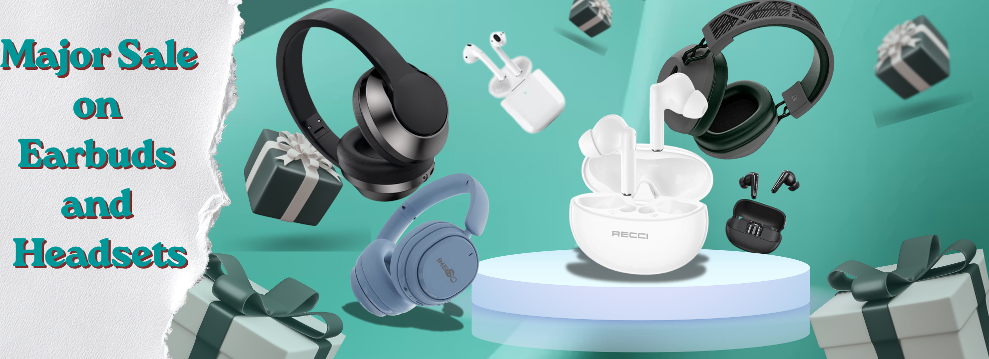 Wireless Earbuds & Headphones - Premium Audio
